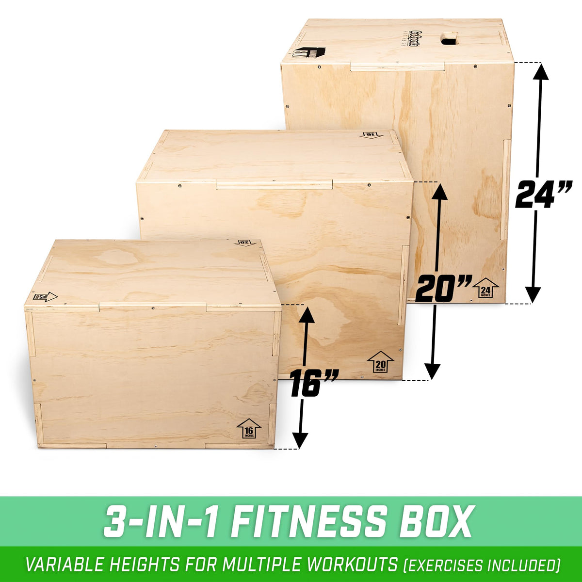 3-in-1 Plyo Jump Box N712