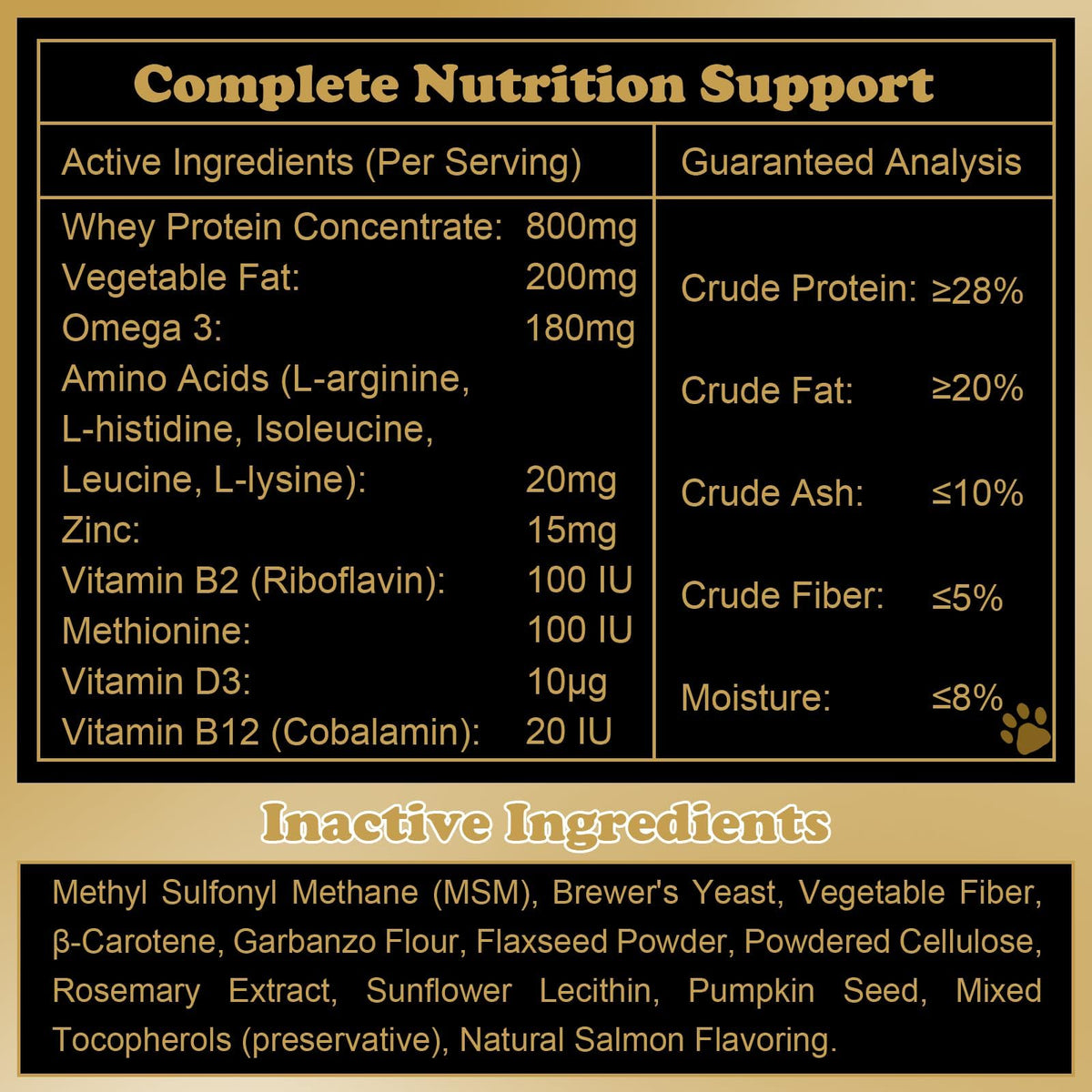High Calorie Dog Chews 100 Ct Z13267