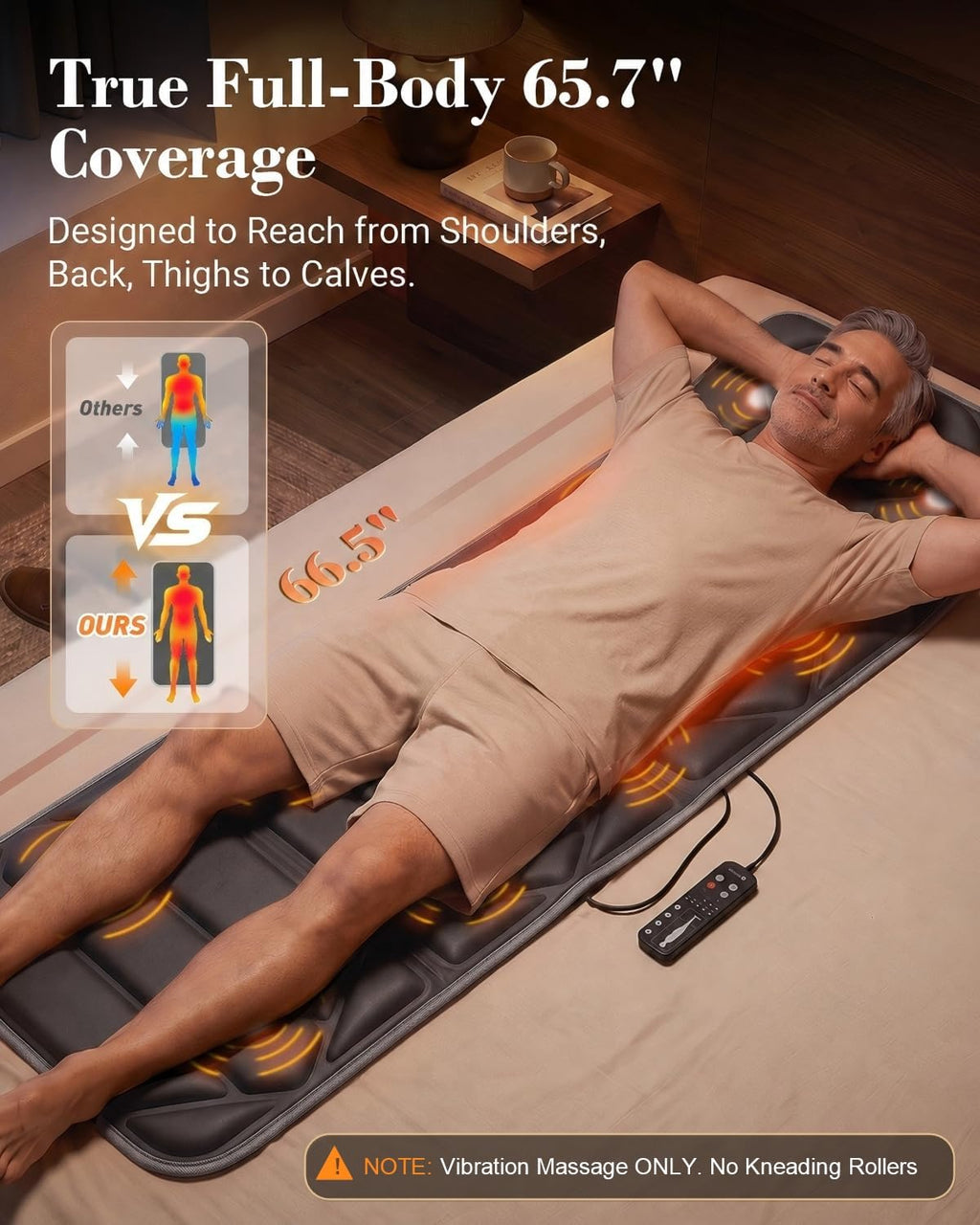 Full Body Massage Mat with Heat O86211