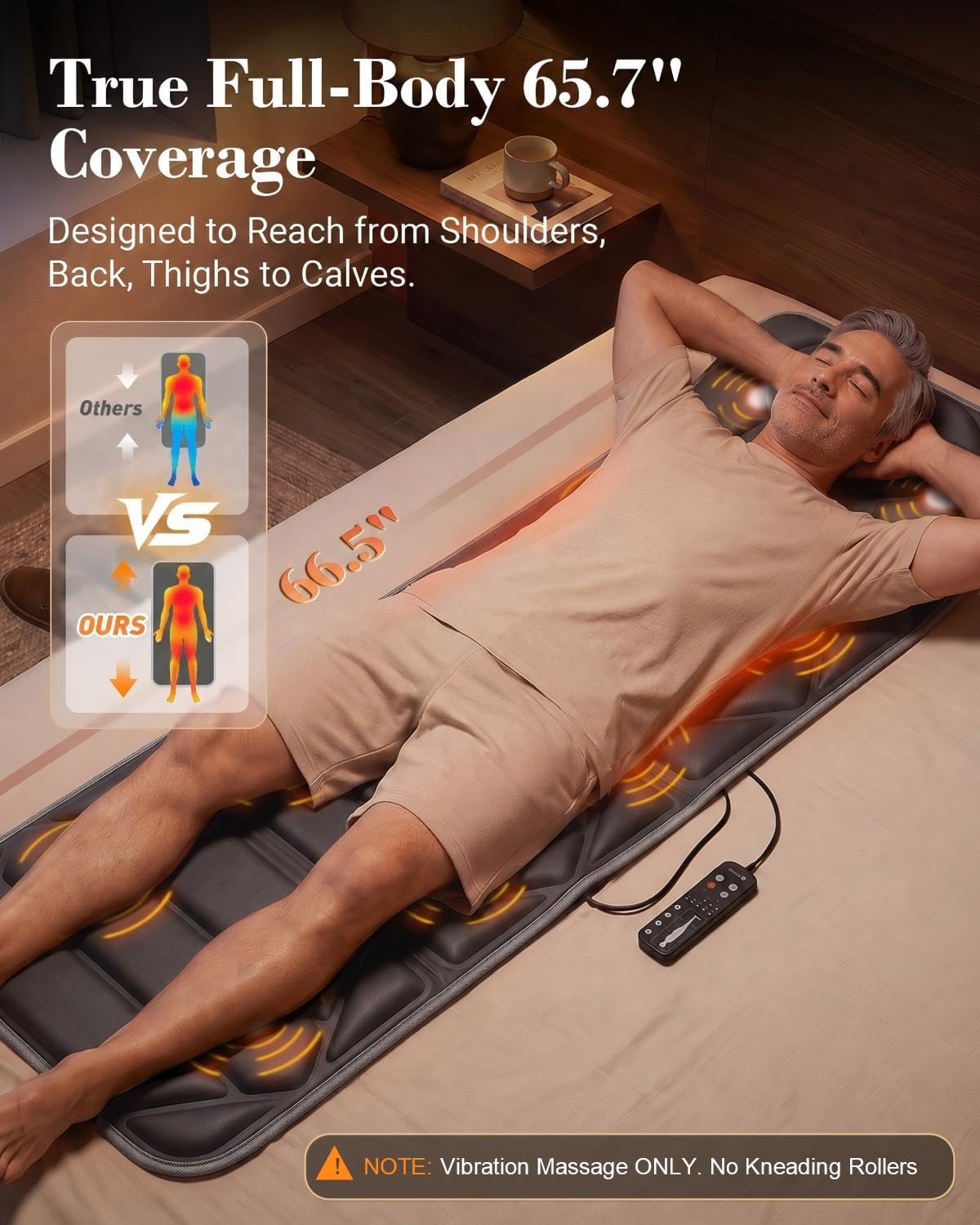 Full Body Massage Mat with Heat O86211