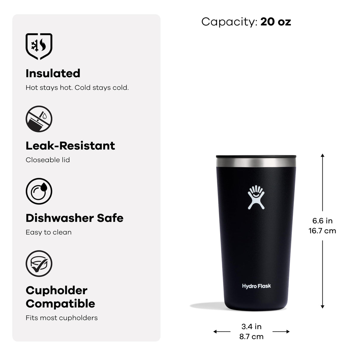 20 Oz Insulated Stainless Steel Tumbler C900157