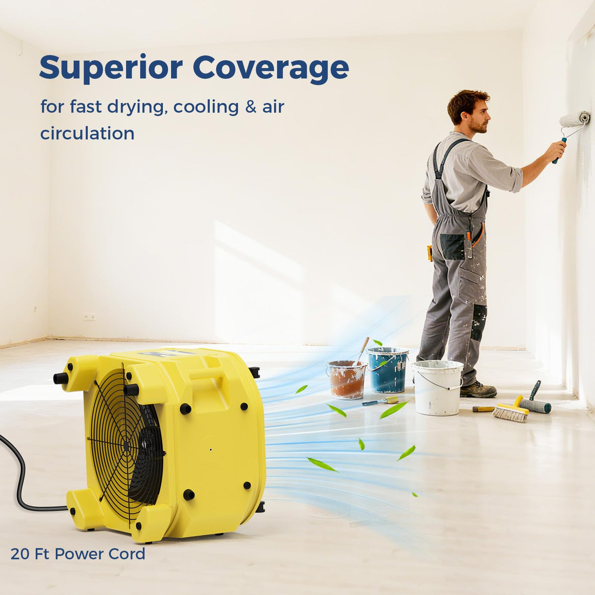 Industrial Air Mover 3000CFM Heavy Duty Fan O765176