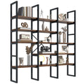 5 Tier Rustic Brown Bookshelf K25134
