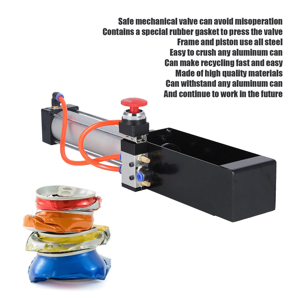 Heavy Duty Steel Pneumatic Can Crusher P4778