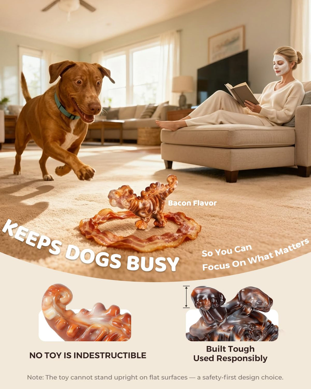 2-Pack Tough Dog Chew Toys H6447