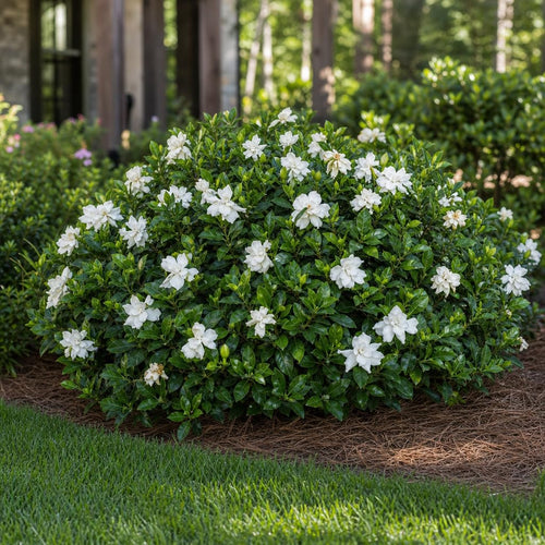 2 Extra Large 3 Gallon Frostproof Gardenia Jasminoides Fragrant Evergreen Shrub I46535