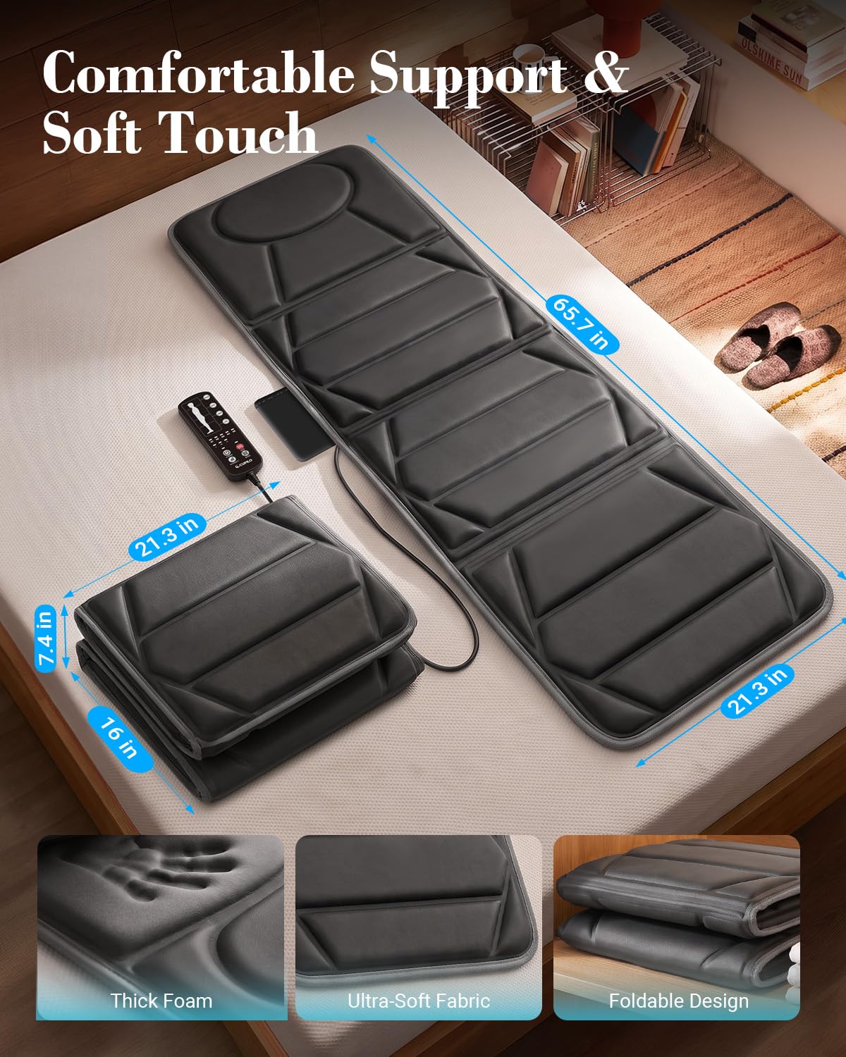 Full Body Massage Mat with Heat O86211