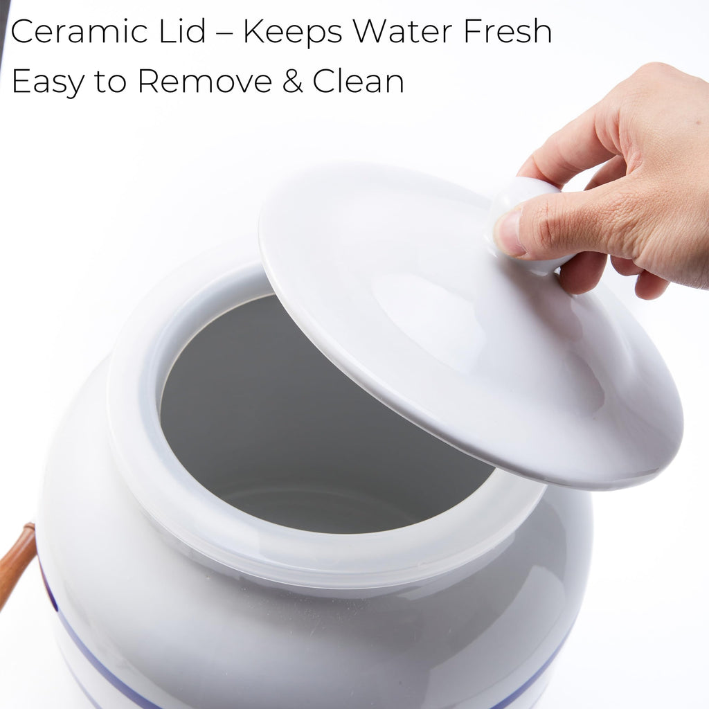 Ceramic Water Dispenser for 3-5 Gallon Bottles H654751