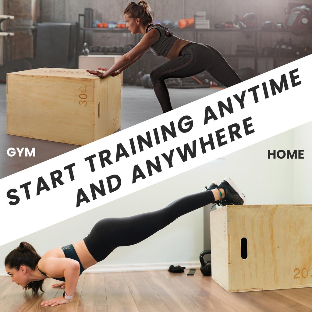 Wooden Plyo Box 30" x 24" x 20" S8371