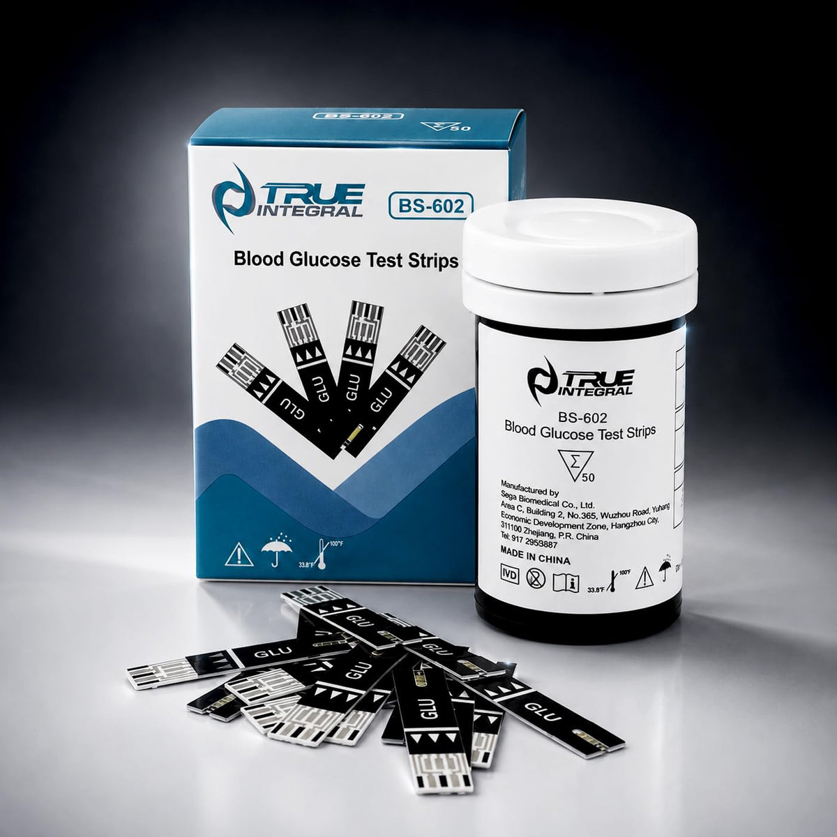 Blood Glucose Test Strips, 50 Count Y239906