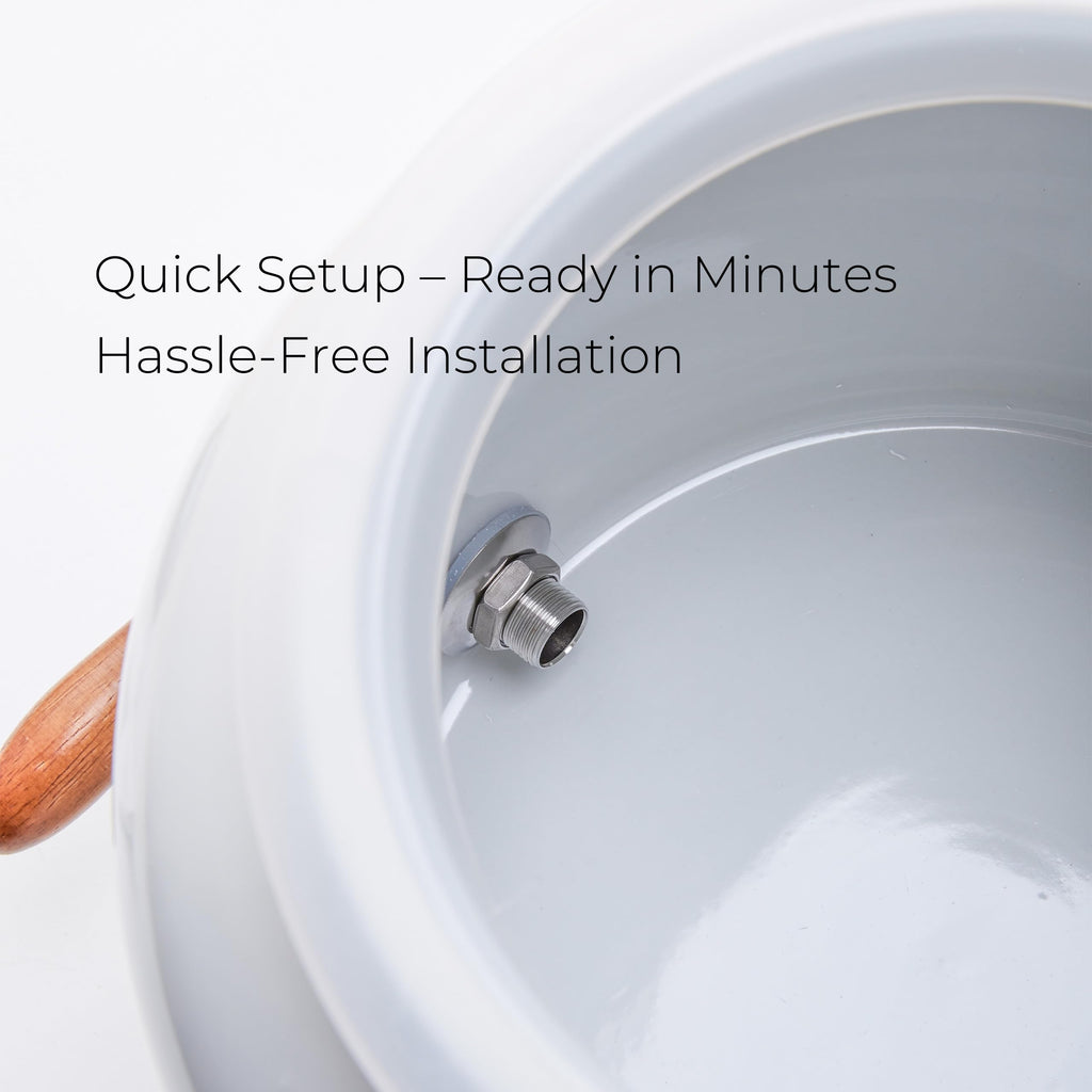 Ceramic Water Dispenser for 3-5 Gallon Bottles H654751