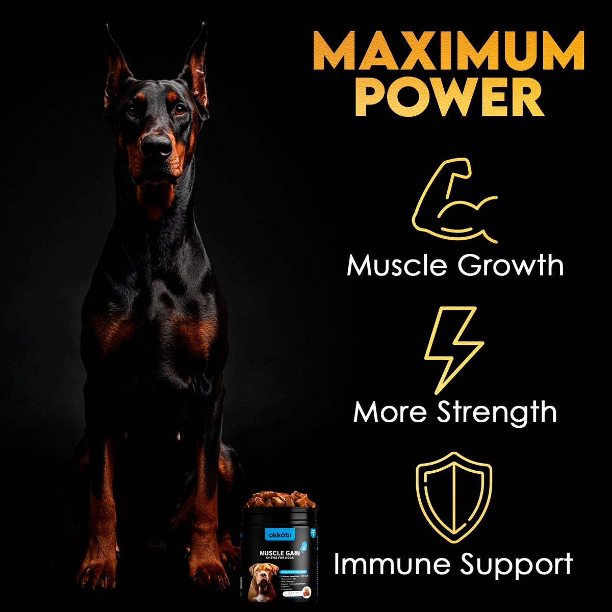 High Calorie Chicken Chews for Dogs 150ct M9674