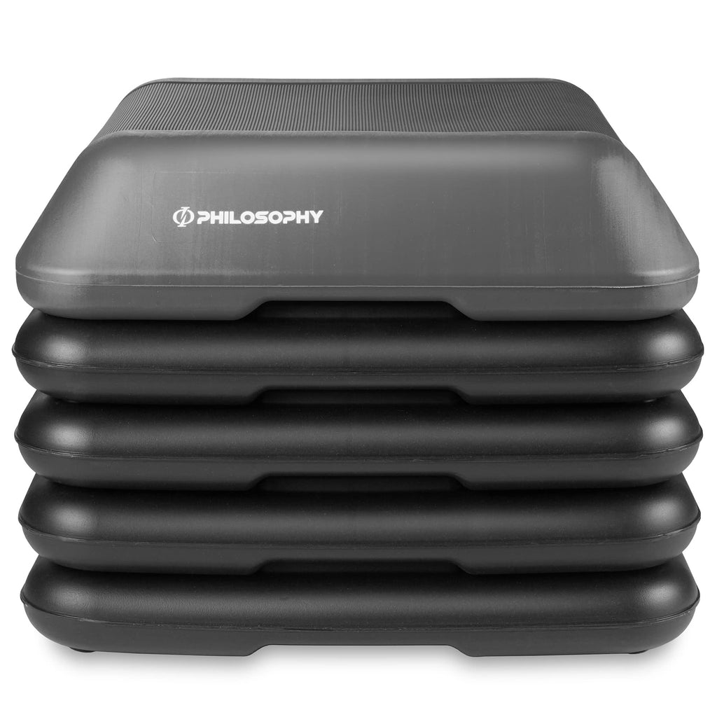 Adjustable High Step Platform with 4 Risers V71930