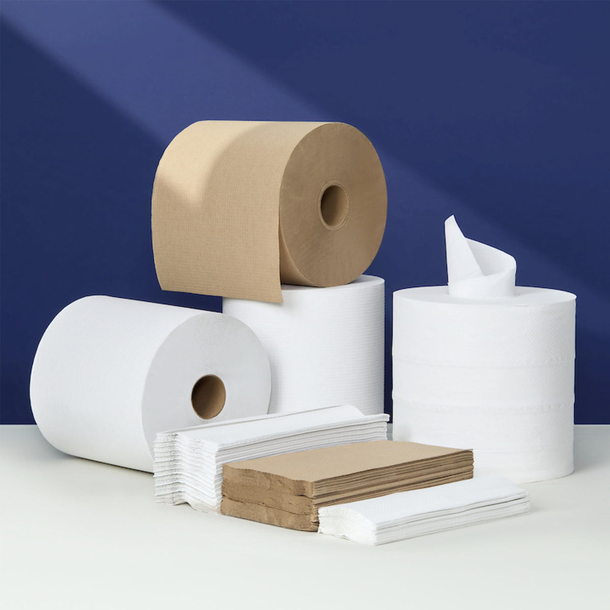 Multifold Paper Towels 250 Sheets 16 Packs Natural Brown F5922