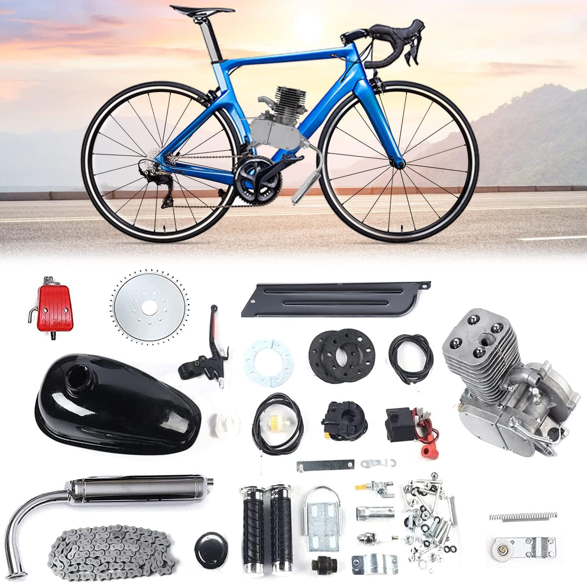 100cc 2 Stroke Bicycle Engine Kit J394