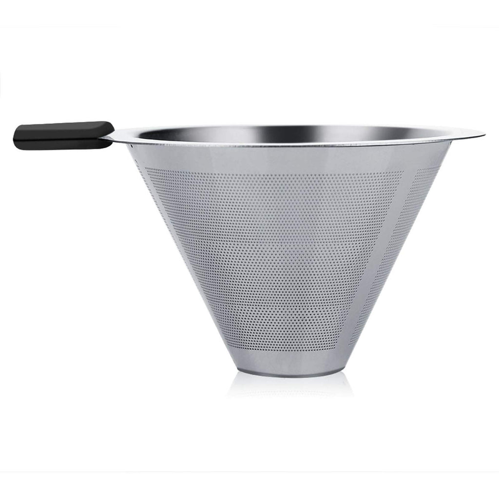 Pour Over Coffee Maker, Paperless Glass Dripper 400ML O568