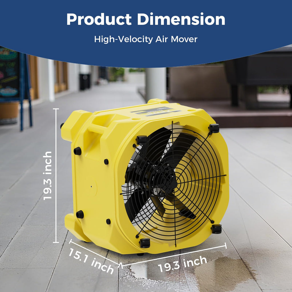 Industrial Air Mover 3000CFM Heavy Duty Fan O765176