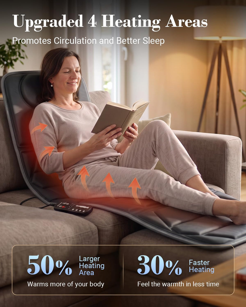 Full Body Massage Mat with Heat O86211