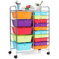 15 Drawer Rolling Storage Cart M206