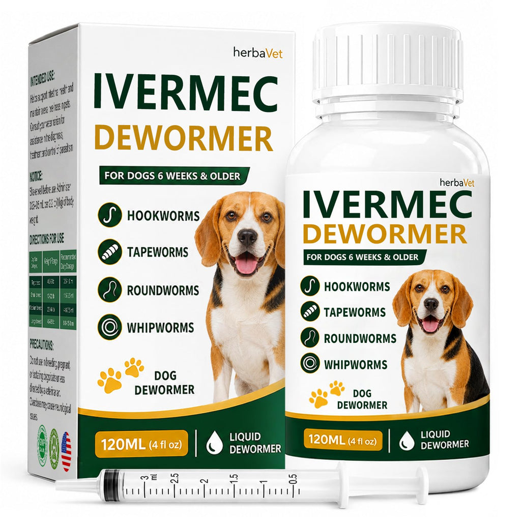 Broad Spectrum Dog Dewormer Liquid 120ml Q802