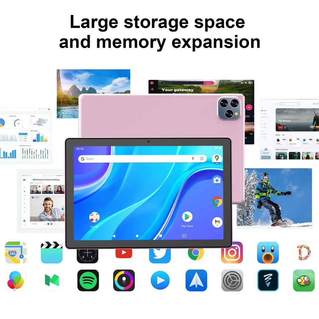 Android 16 Tablet 10 Inch 12 GB RAM 64GB ROM 2 in 1 Tablet PC N9202