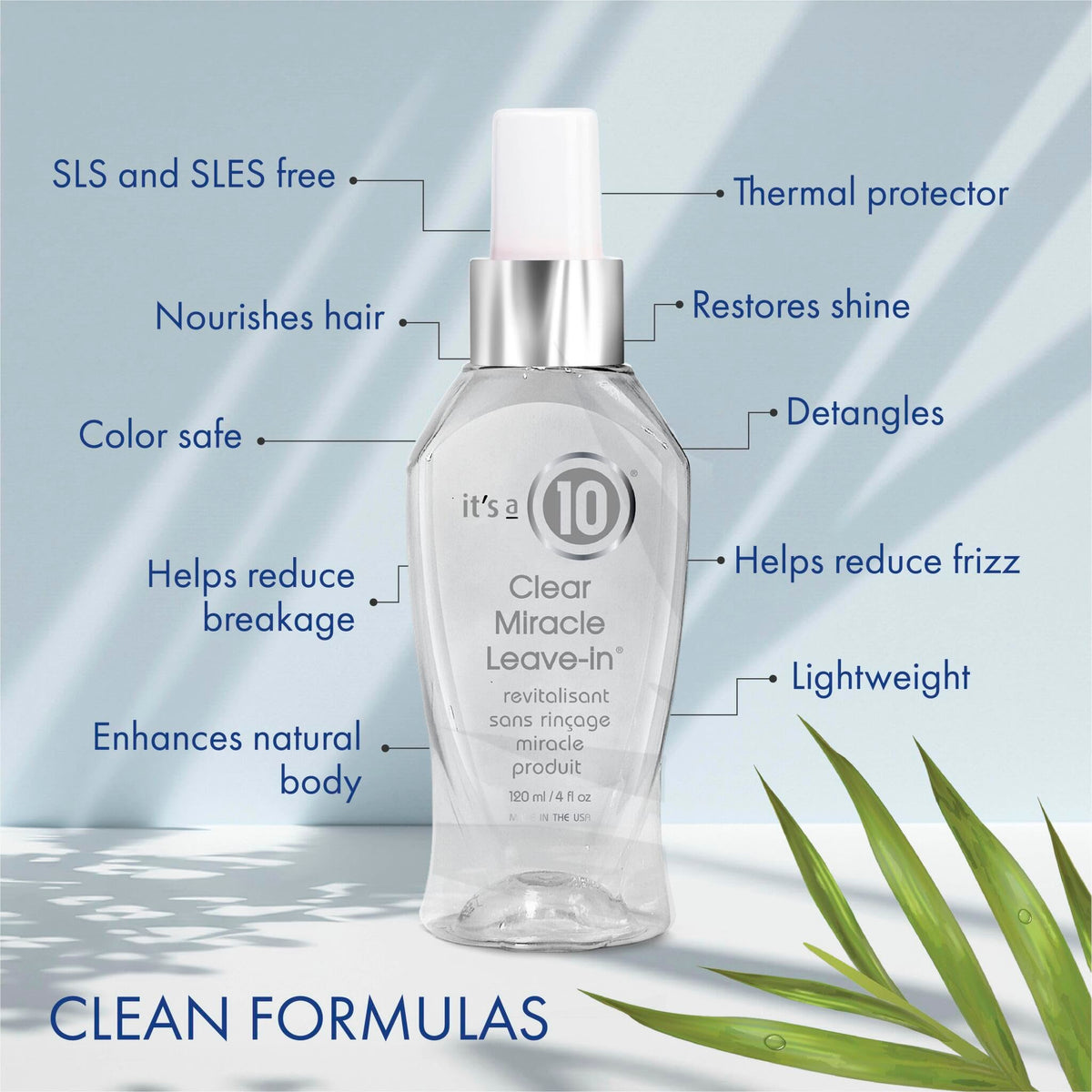Clear Leave-in Product 4 oz D245