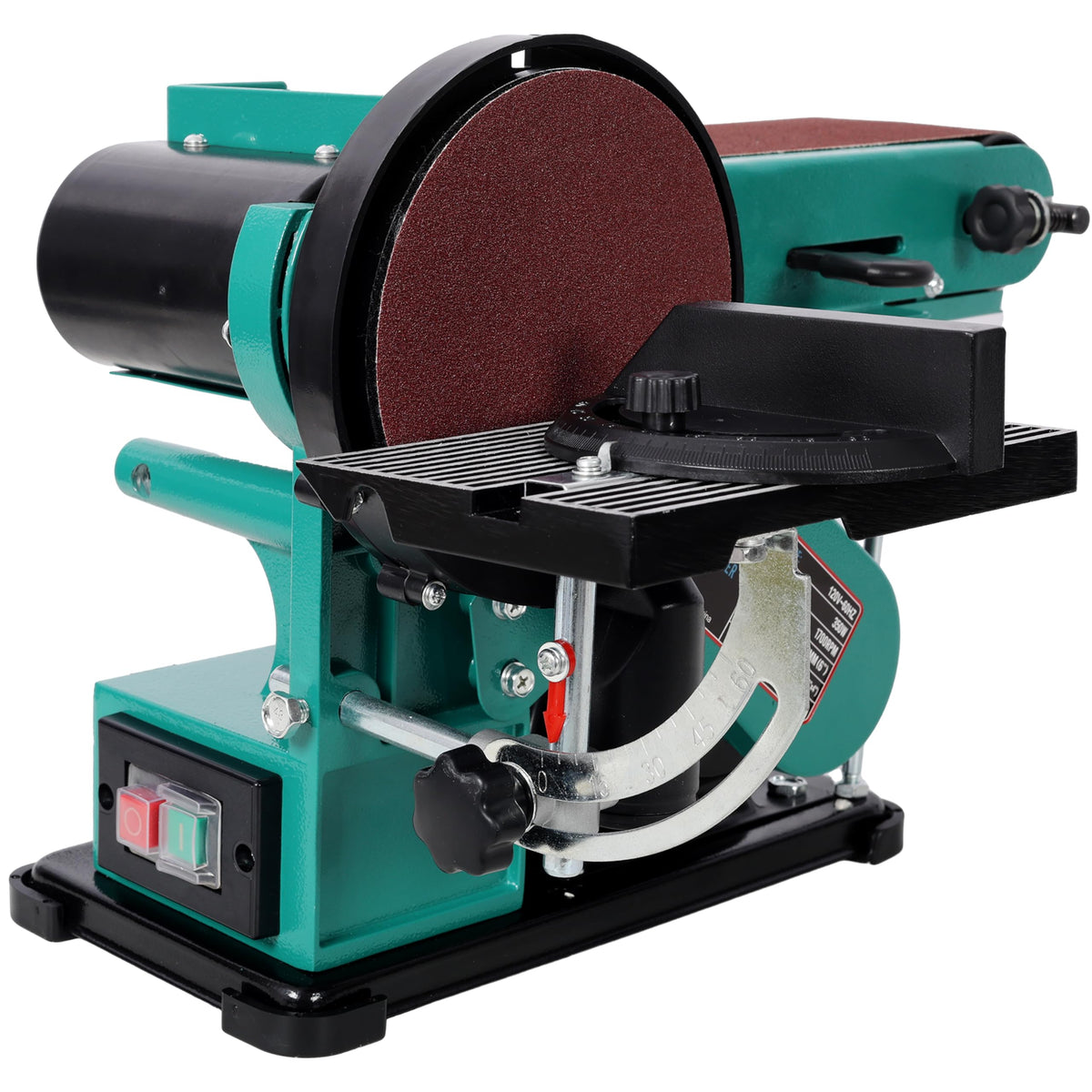 4" x 36" Belt Sander 6" Disc Polisher Grinder A651