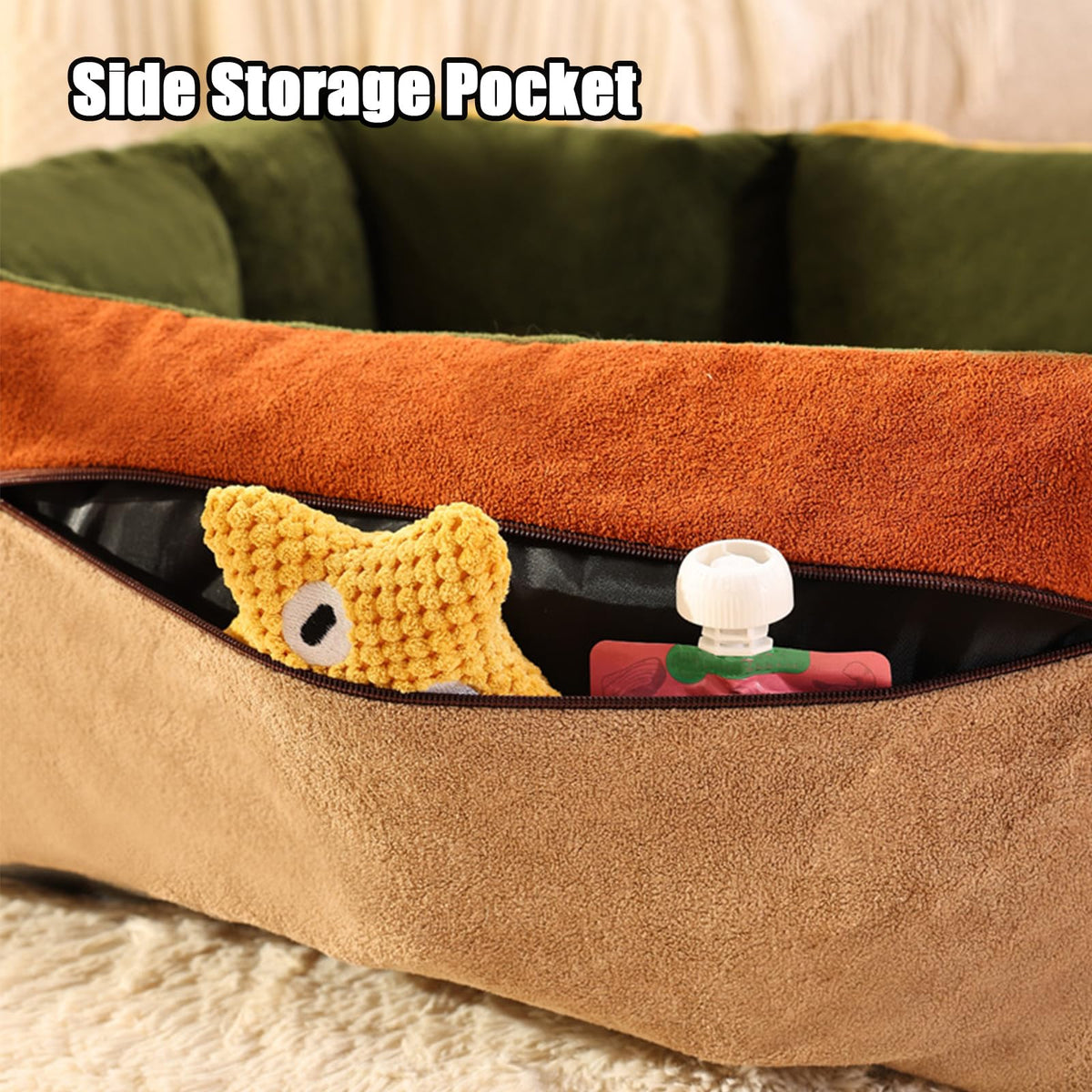 2-in-1 Dog Car Seat for Small Dogs K572955