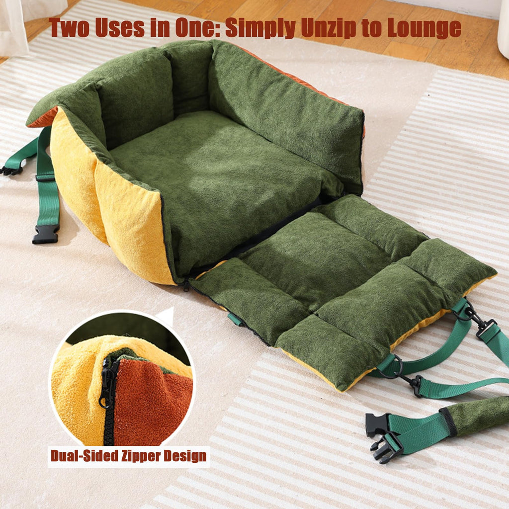 2-in-1 Dog Car Seat for Small Dogs K572955