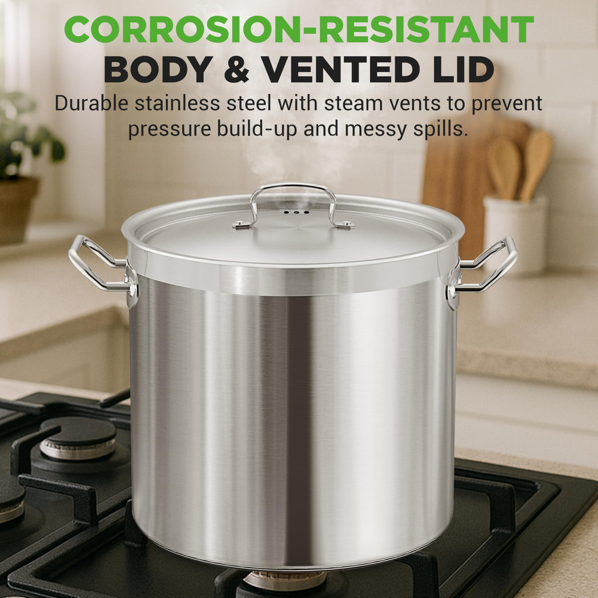 40 Quart Stainless Steel Stockpot X1732