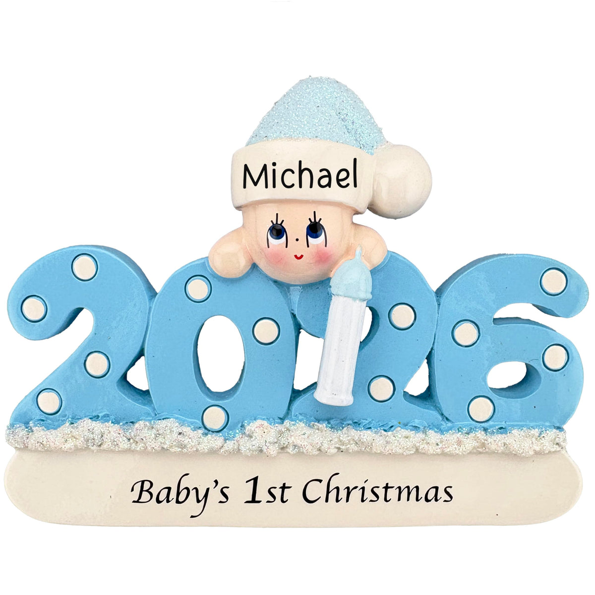 Baby's First Christmas Ornament 2026 V728