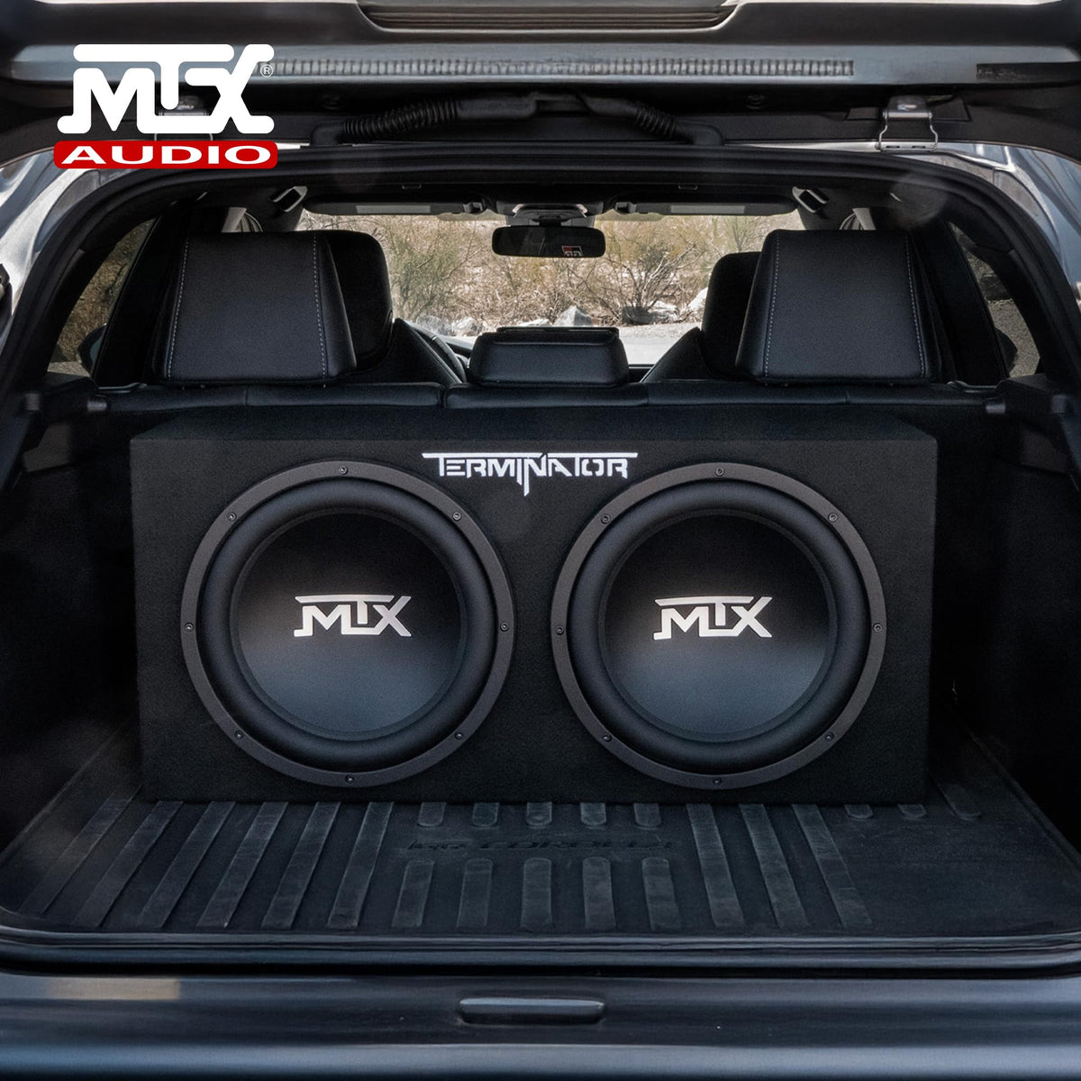 12" Subwoofer Box, Mono Amp & 4 Gauge Wiring Kit K1679