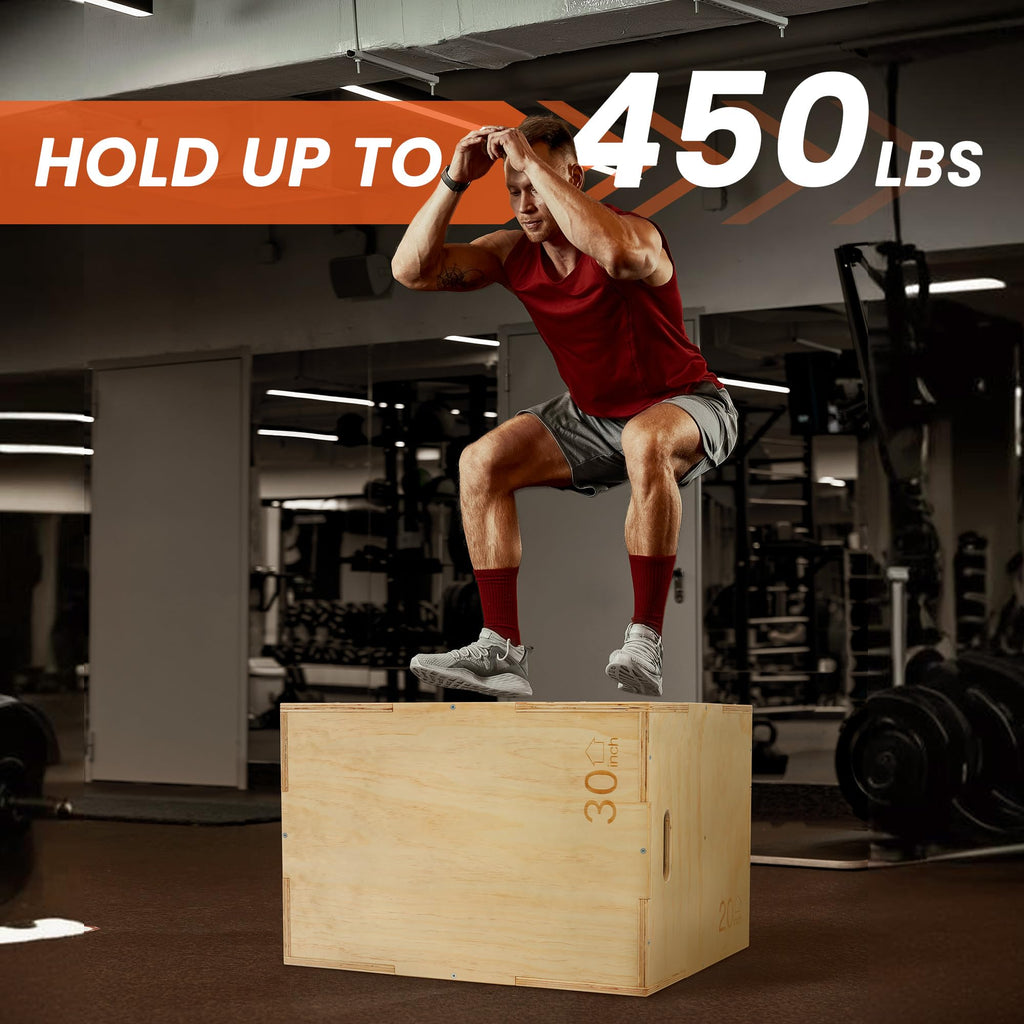 Wooden Plyo Box 30" x 24" x 20" S8371