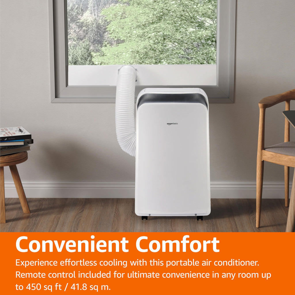 3-In-1 Portable Air Conditioner with Remote, 10000 BTU, White V906933