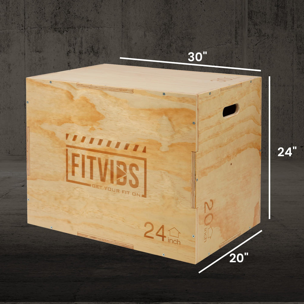 Wooden Plyo Box 30" x 24" x 20" S8371