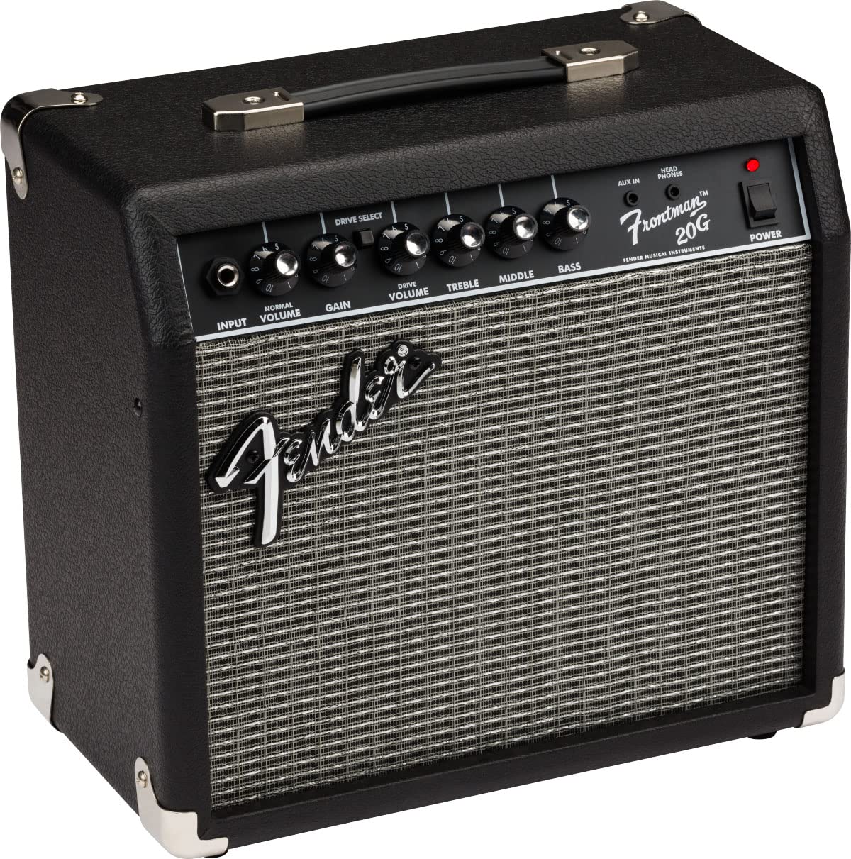 Black Guitar Combo Amplifier with Cable C489