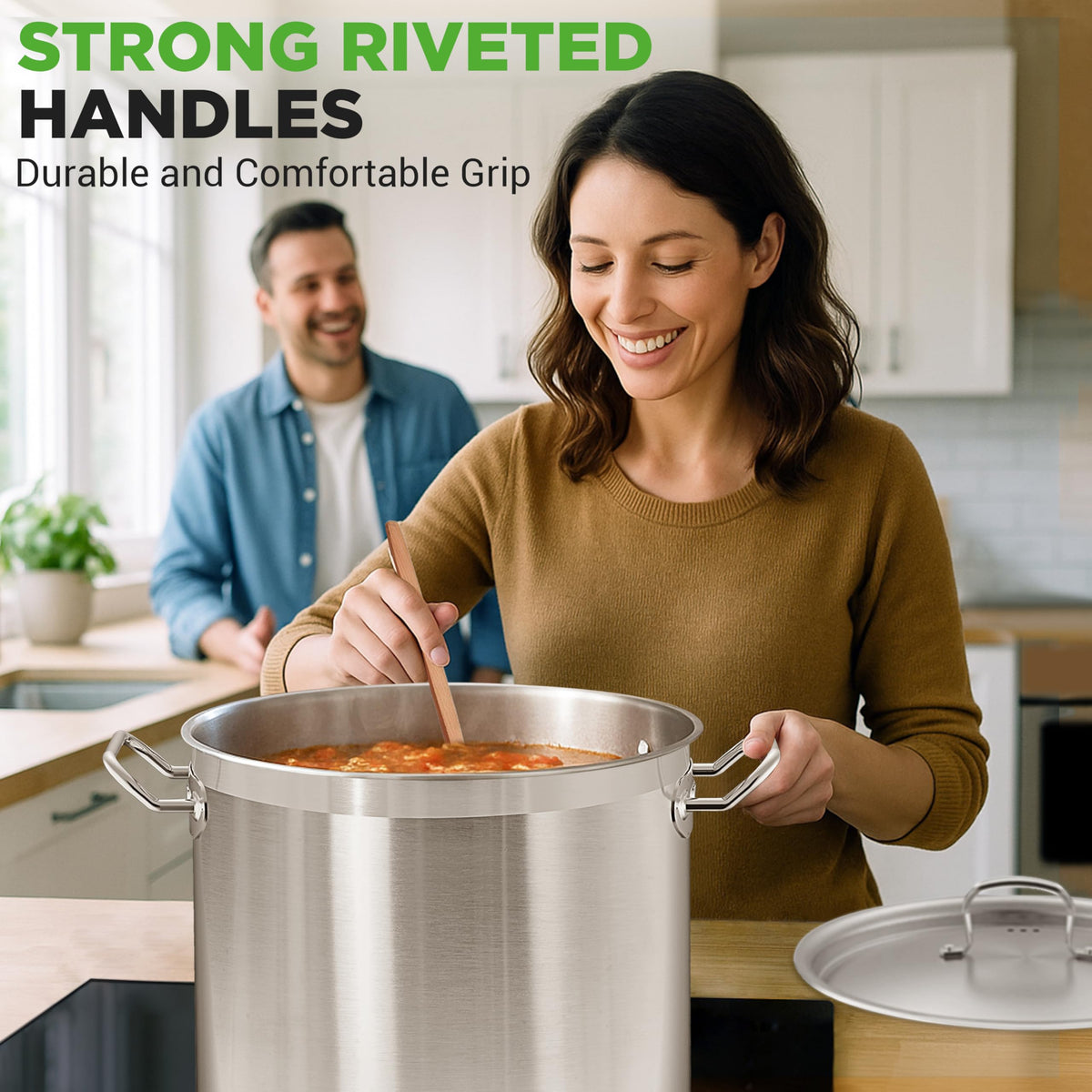 40 Quart Stainless Steel Stockpot X1732