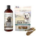 Dog Weight Gainer Liquid and Duck Feet F161