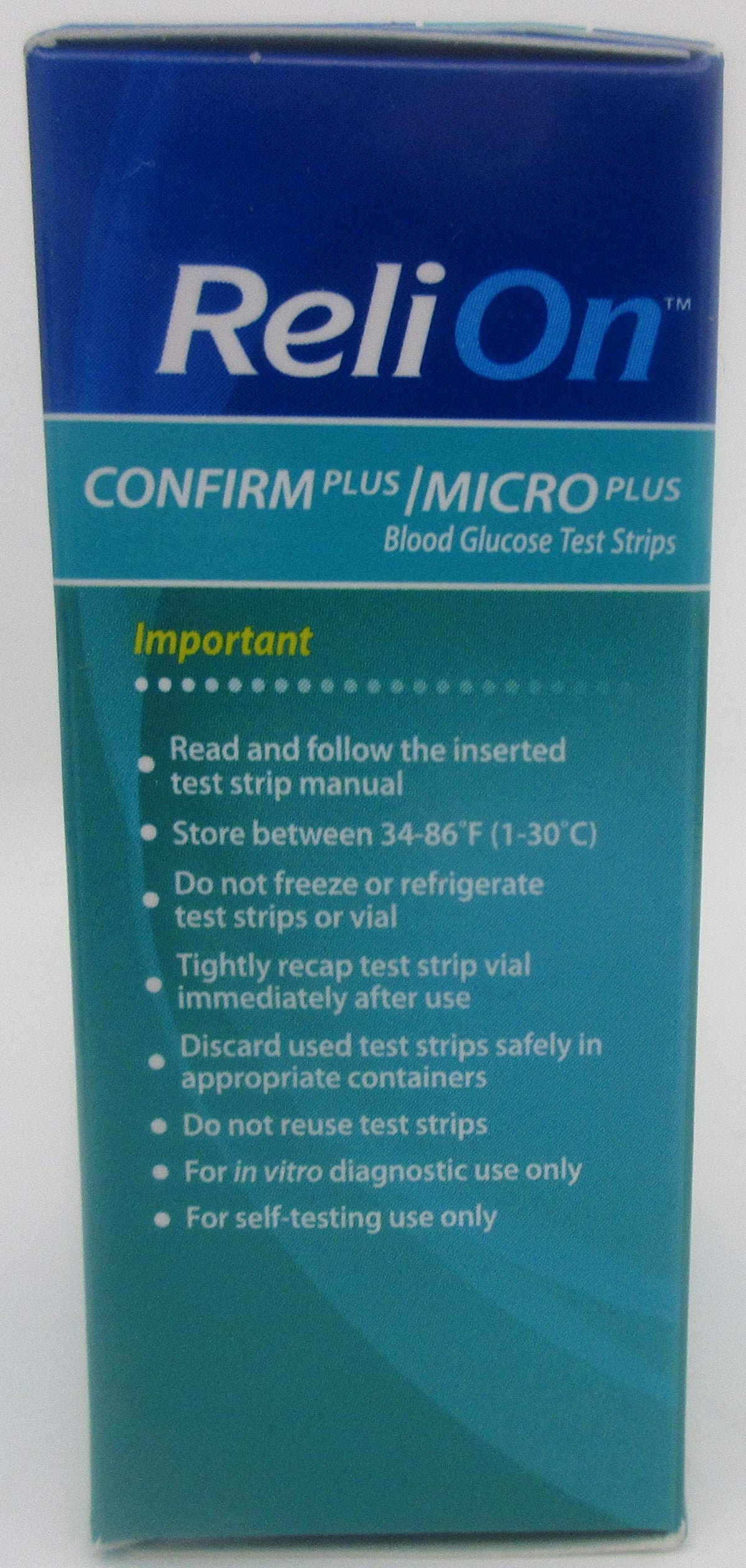 Blood Glucose Test Strips 100 ct G3788