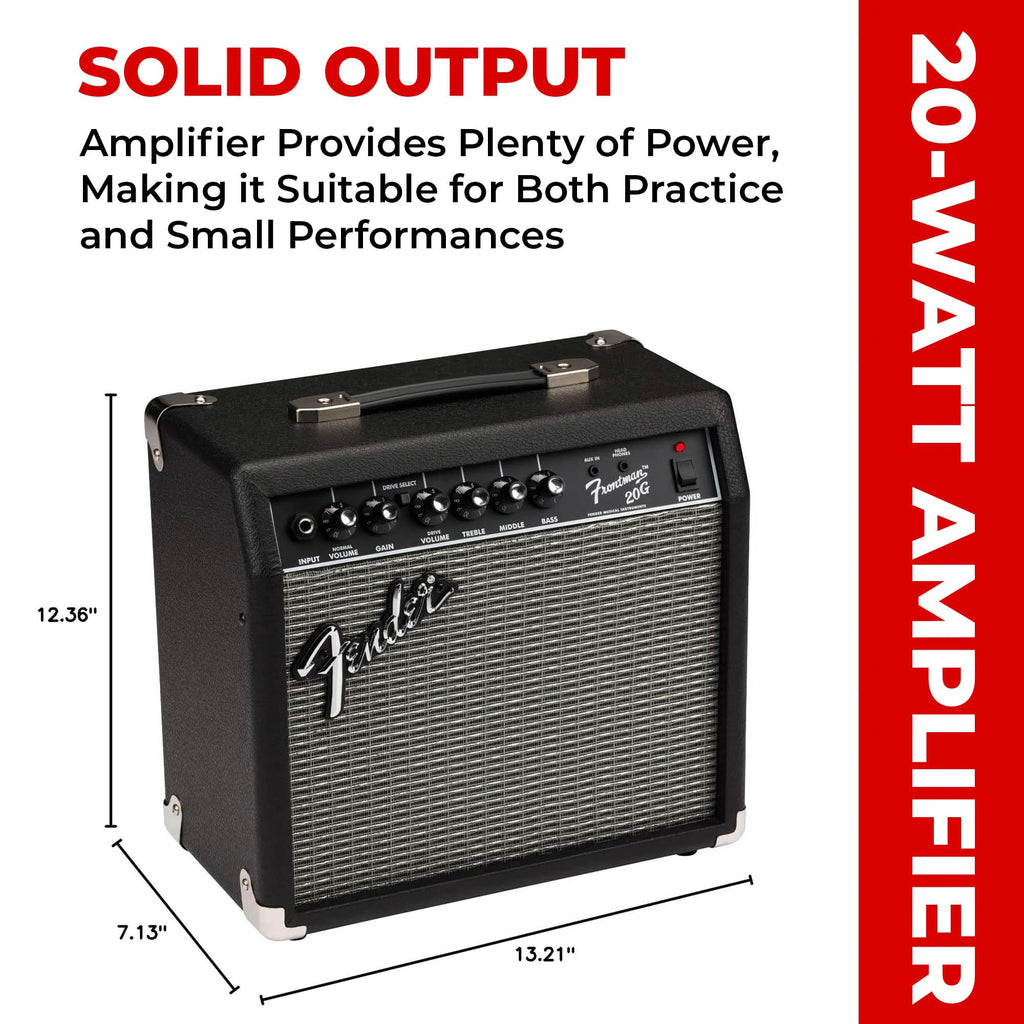 Black Guitar Combo Amplifier with Cable C489