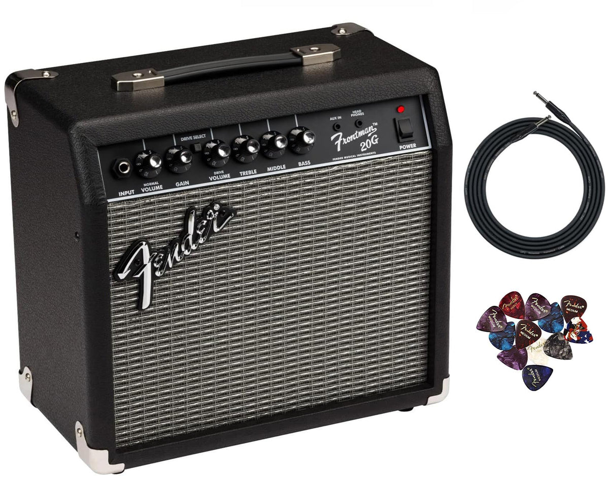 Black Guitar Combo Amplifier with Cable C489