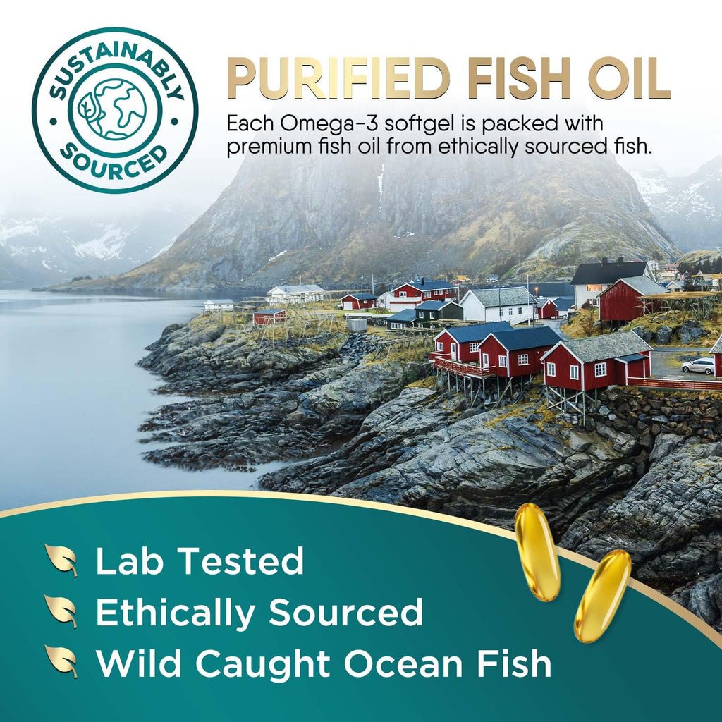 Omega 3 Fish Oil 2400mg Softgels K978522