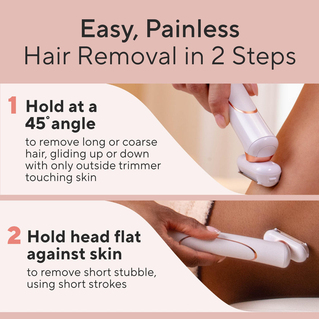 Electric Razor for Women with LED Light A2627