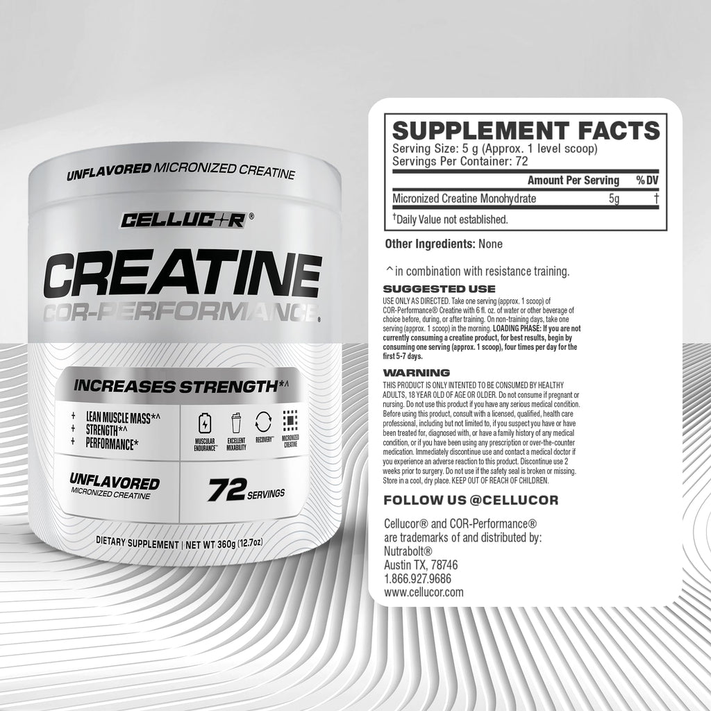 Creatine Monohydrate 72 Servings E11365