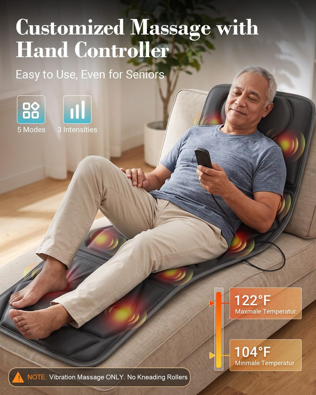 Full Body Massage Mat with Heat O86211
