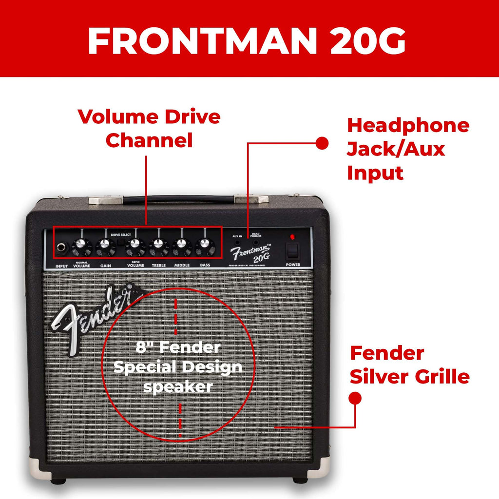 Black Guitar Combo Amplifier with Cable C489