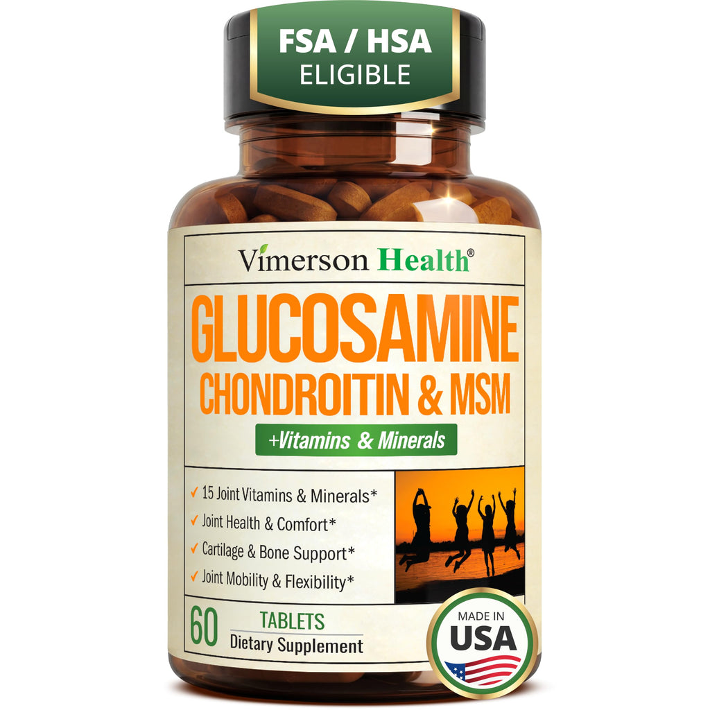 Glucosamine Chondroitin MSM Joint Supplements 60 Tabs J809695