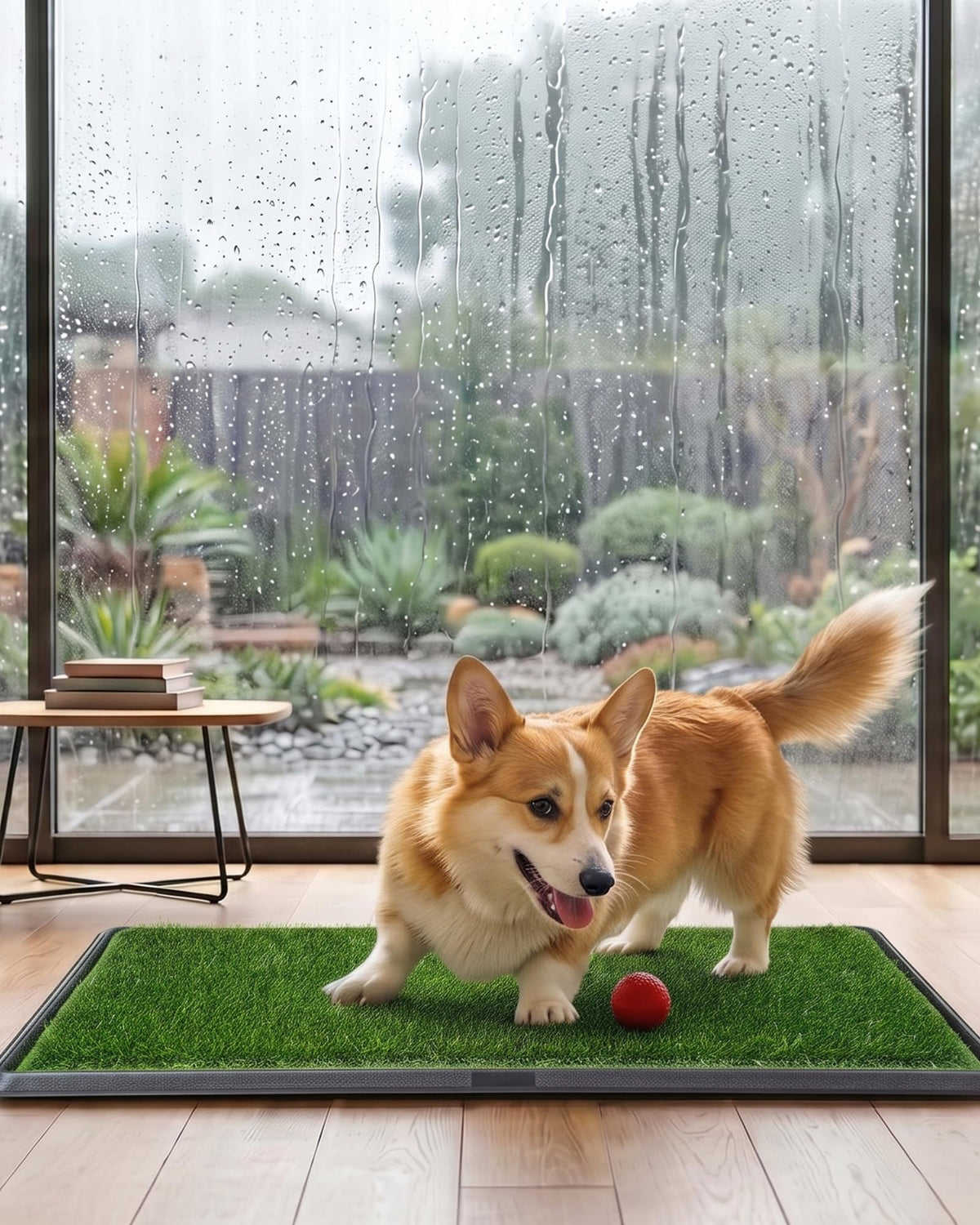 3 Layer Dog Grass Pad with Tray 30" x 20" J550