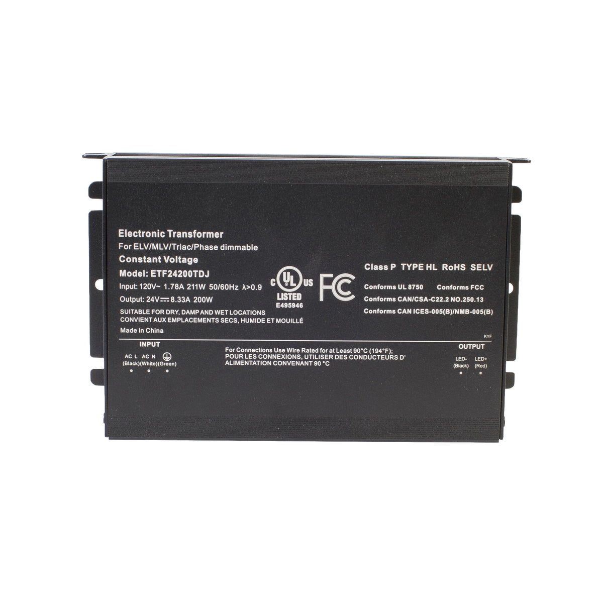 24v 200W Dimmable Constant Voltage Power Supply M584949