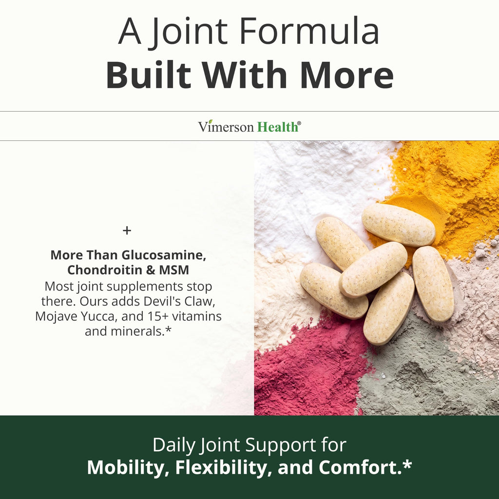 Glucosamine Chondroitin MSM Joint Supplements 60 Tabs J809695
